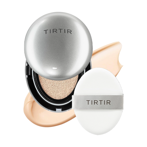 Gaisīgs kušons ar mirdzošu noslēguma akcentu TIRTIR Mask Fit Aura Cushion