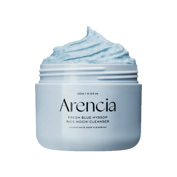 Arencia Fresh Blue Hyssop Rice Mochi Cleanser