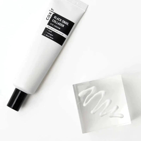 Krēms ādai ap acīm ar kolagēnu un melno gliemežu ekstraktu COXIR Black Snail Collagen Eye Cream