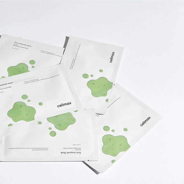 Auduma maska ar noni ogām elastības piešķiršanai Celimax The Real Noni Energy Ampoule Mask