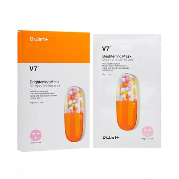 Izgaismojoša, īpaši plāna maska Dr.Jart+ V7 Brightening Mask