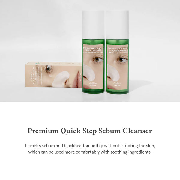 Attīrošs līdzeklis melno punktiņu novēršanai Dr. Althea Premium Quick Step Sebum Cleanser
