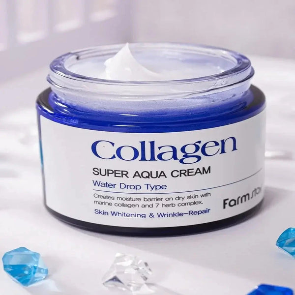 Mitrinošs kolagēna krēms FarmStay Collagen Super Aqua Cream