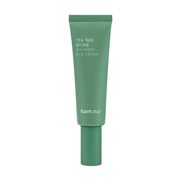 Nomierinošs krēms ādai ap acīm FarmStay Tea Tree Biome Calming Eye Cream