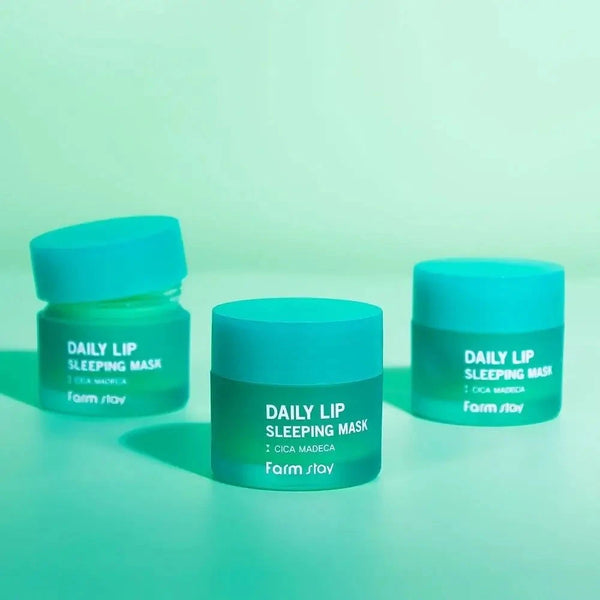 Nakts maska lūpam Farmstay Daily Lip Sleeping Mask Cica Madeca