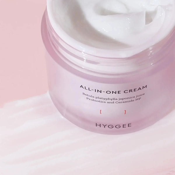 Universāls krēms sejas ādai ar laktobaktērijām HYGGEE All-In-One Cream