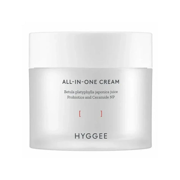 Universāls krēms sejas ādai ar laktobaktērijām HYGGEE All-In-One Cream