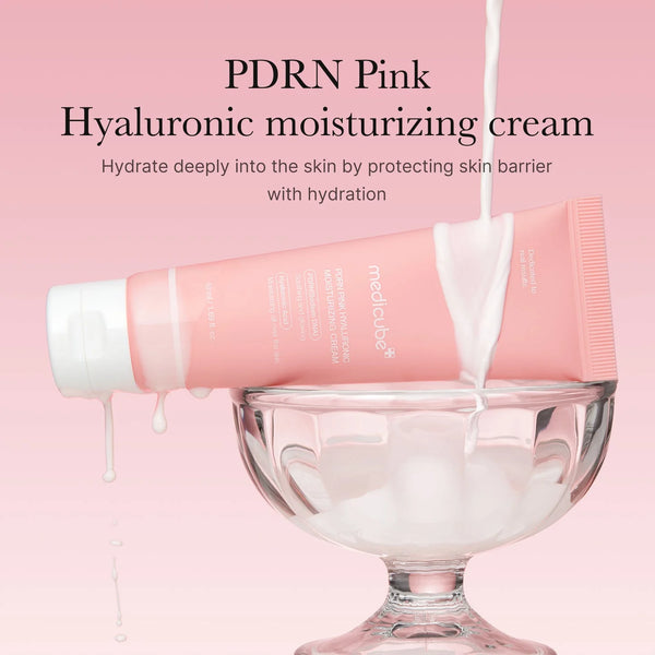Mitrinošs krēms ar PDRN un hialuronskābi Medicube PDRN Pink Hyaluronic Moisturizing Cream