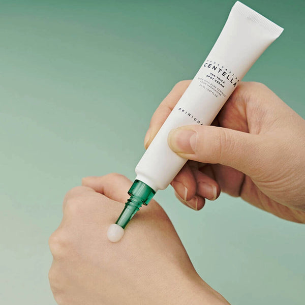 Punktveida krēms ar tējas koku iekaisuma novēršanai SKIN1004 Madagascar Centella Tea-Trica Spot Cream