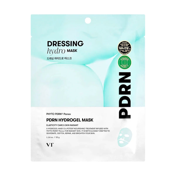 VT Cosmetics PDRN Hydrogel Mask hidrogėlinė kaukė odos elastingumui