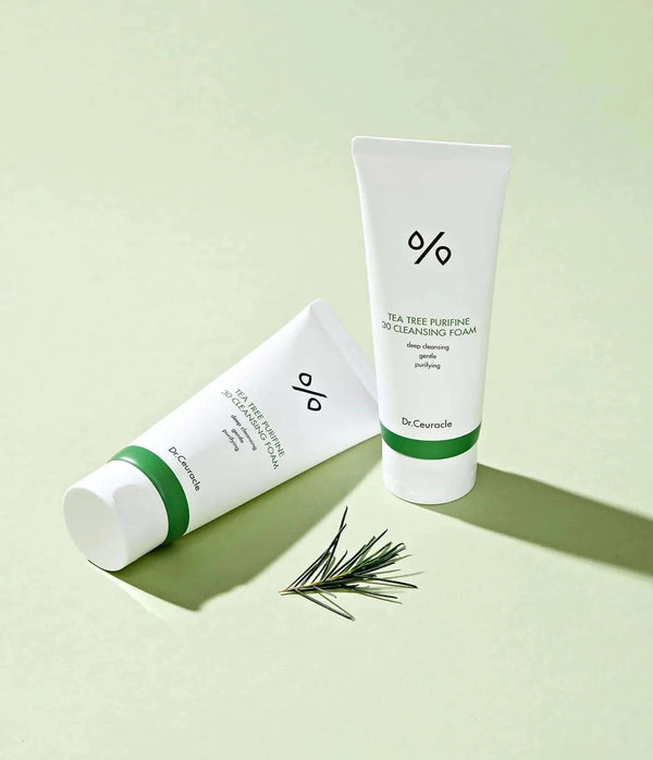 Putiņas sejas mazgāšanai ar tējas koku Dr.Ceuracle Tea Tree Purifine 30 Cleansing Foam