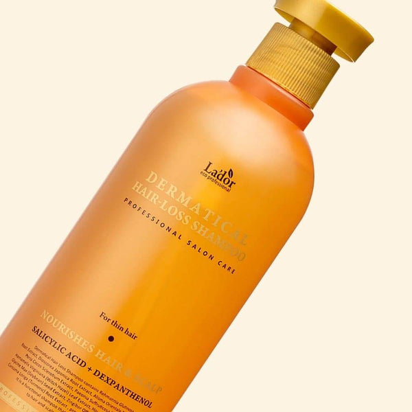 Nostiprinošs šampūns smalkiem matiem Lador Dermatical Hair-Loss Shampoo For Thin Hair