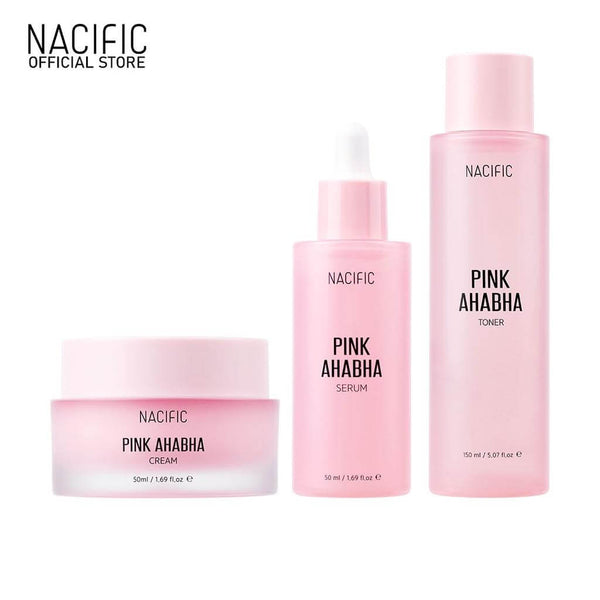 Pīlinga toneris ar skābēm Nacific Pink AHA BHA Toner