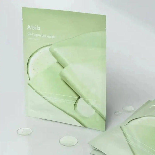 Gelveida maska ar kolagēnu un houtūniju Abib Collagen Gel Mask Heartleaf Jelly
