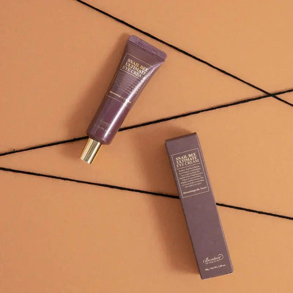 Krēms ādai ap acīm ar gliemežu mucīnu un bišu indi Benton Snail Bee Ultimate Eye Cream