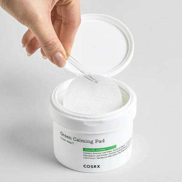 Nomierinoši spilventiņi jutīgai ādai COSRX One Step Green Hero Calming Pad
