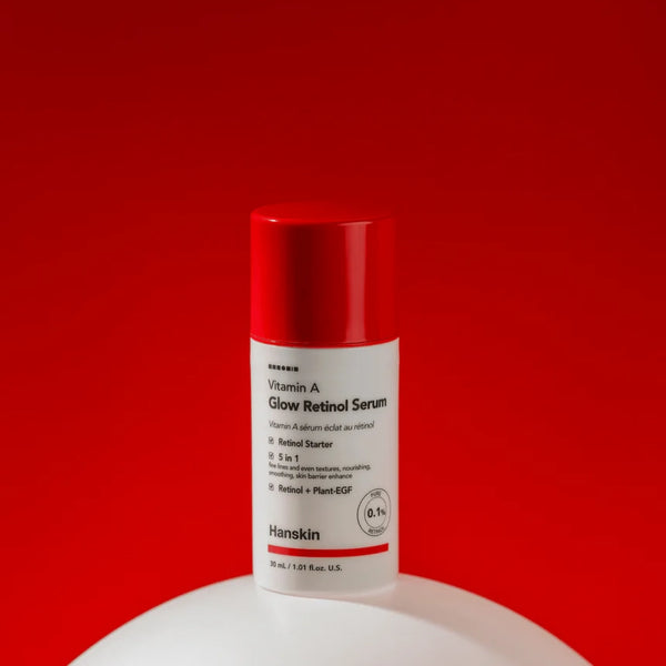 Serums mirdzuma piešķiršanai ādai Hanskin Vitamin A Glow Retinol Serum