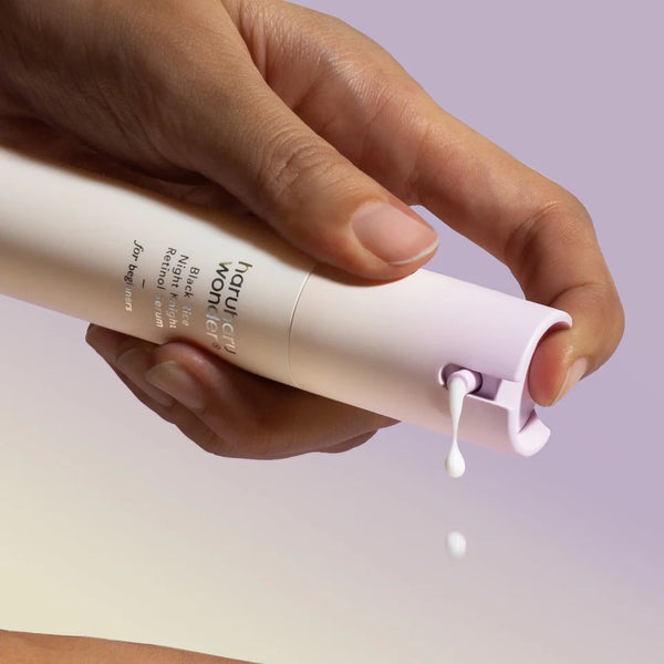 Nakts serums ar retinolu un bakučiolu Haruharu Wonder Black Rice Night Knight Retinol Serum