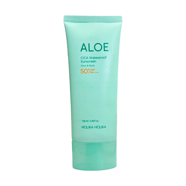 Ūdensnoturīgs saules aizsargkrēms Holika Holika Aloe Cica Waterproof Sunscreen SPF50+ PA++++