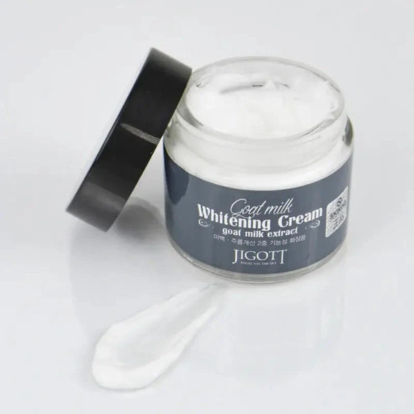 Krēms sejai ar kazas piena ekstraktu Jigott Goat Milk Whitening Cream