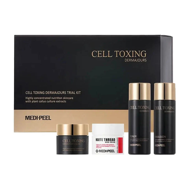 Anti-novecošanās miniatūru komplekts ar cilmes šūnām Medi-Peel Cell Toxing Dermajours Trial Kit