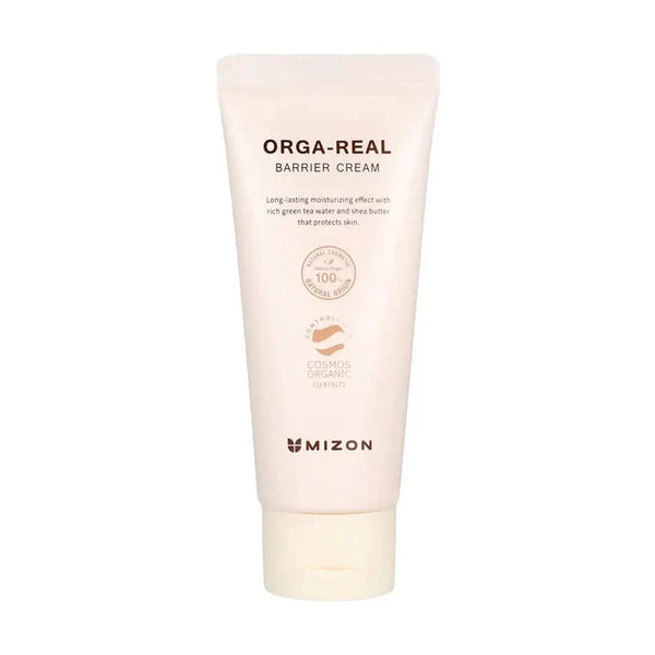 Atjaunojošs krēms jutīgai ādai Mizon Orga-Real Barrier Cream