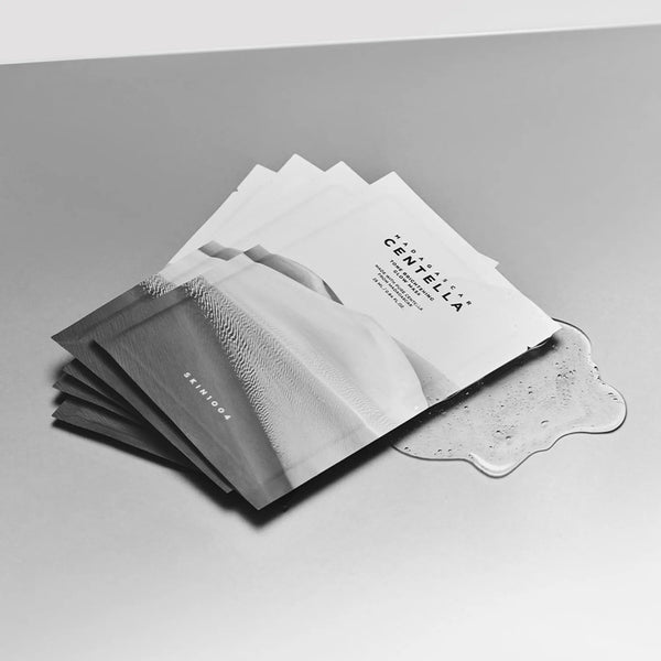 Auduma maska ādas toņa izlīdzināšanai SKIN1004 Madagascar Centella Tone Brightening Glow Mask