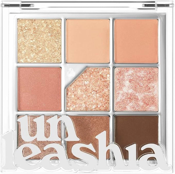 Acu ēnu palete ar gliteriem Unleashia Glitterpedia Eye Palette