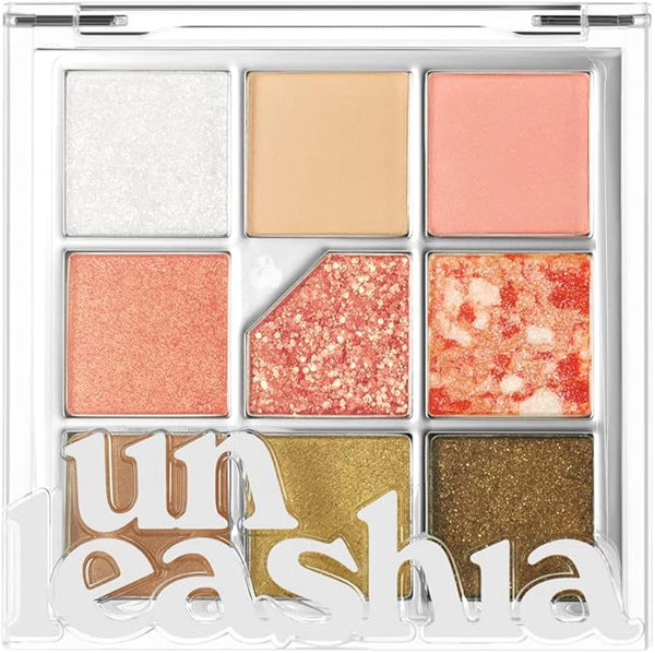 Acu ēnu palete ar gliteriem Unleashia Glitterpedia Eye Palette