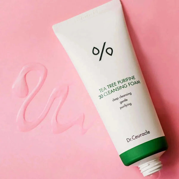 Putiņas sejas mazgāšanai ar tējas koku Dr.Ceuracle Tea Tree Purifine 30 Cleansing Foam