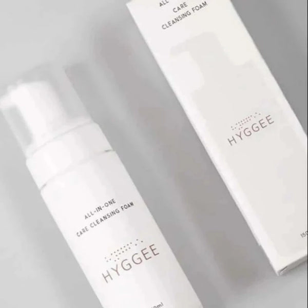 Universālas putiņas sejas mazgāšanai ar bērzu sulu HYGGEE All-In-One Care Cleansing Foam