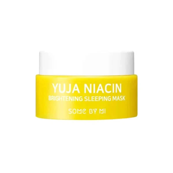 Izgaismojošā nakts maska ar ekstraktu yuzu Some By Mi Yuja Niacin Brightening Sleeping Mask